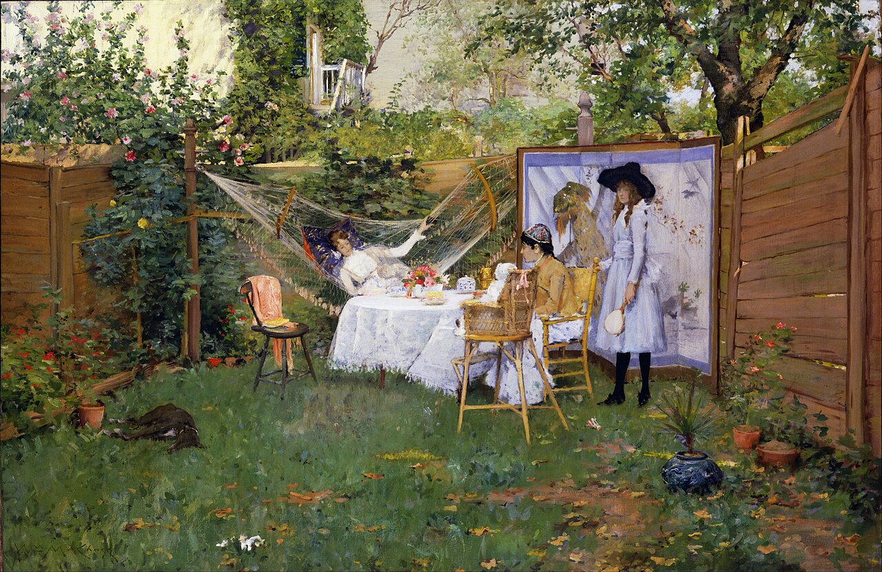 William Merritt Chase, Colazione all'aperto (1888)